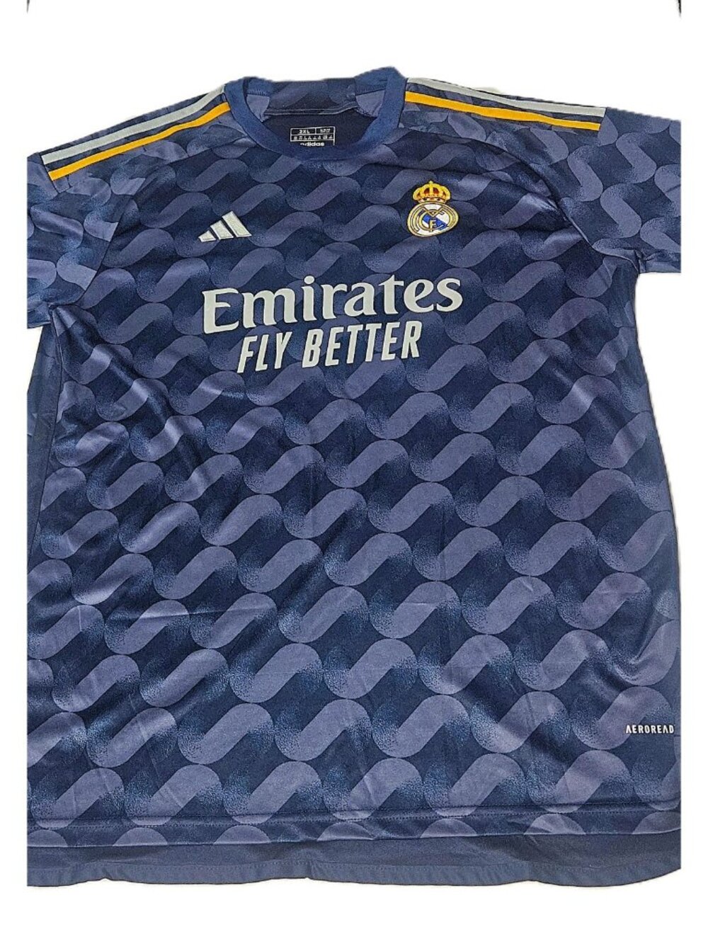 Adidas Real Madrid 2023/24 Away Jersey Camavinga #12 2XL AEROREADY
